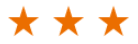 3 star rating icon