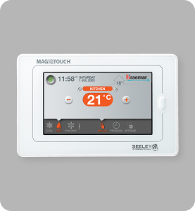 Smart thermostat for gas ducted heating